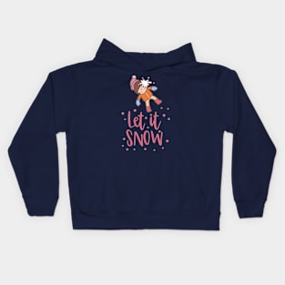 Let It Snow Kids Hoodie